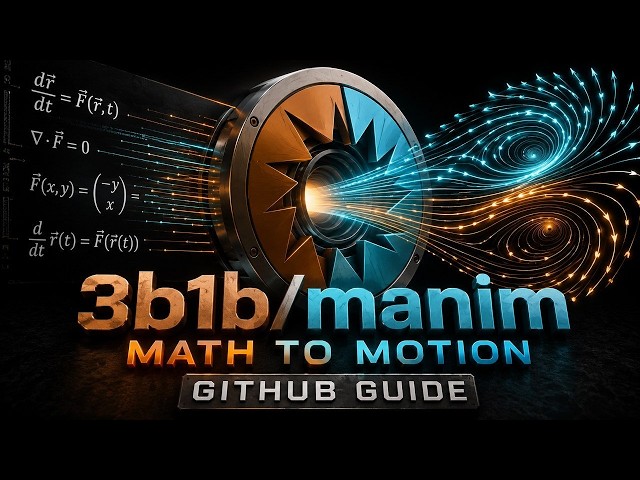 Manim GitHub Overview: Survive the 2020 Split and Render Precise STEM Visuals