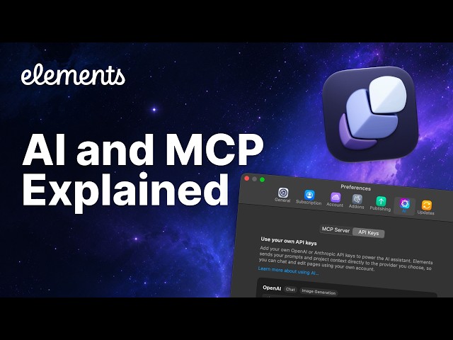 Elements AI Assistant and Elements MCP What's the difference?