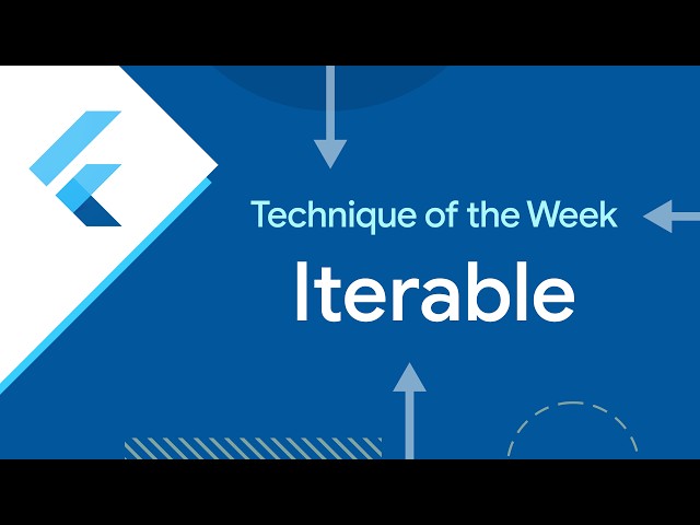 Iterable (Technique of the Week)