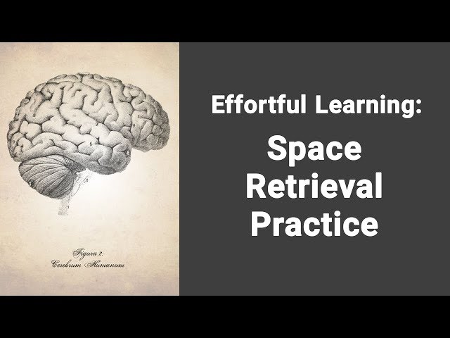 Effortful Learning  - Space Retrieval Practice