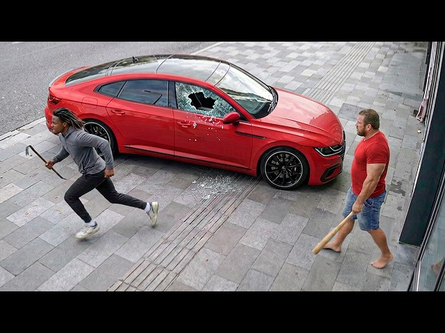 When Carjackers Mess With The Wrong Car