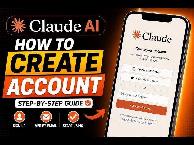 How to create a Claude AI account