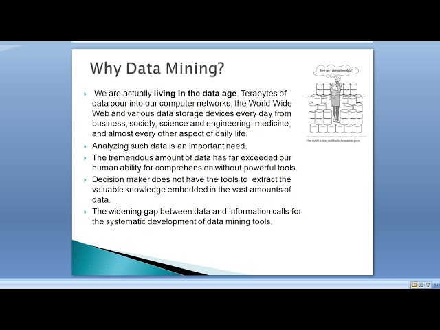 1. Why Data  Mining- ENGLISH