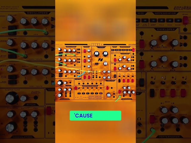 Analogue Solutions Fusebox: Complex Synthesis Explained #shorts