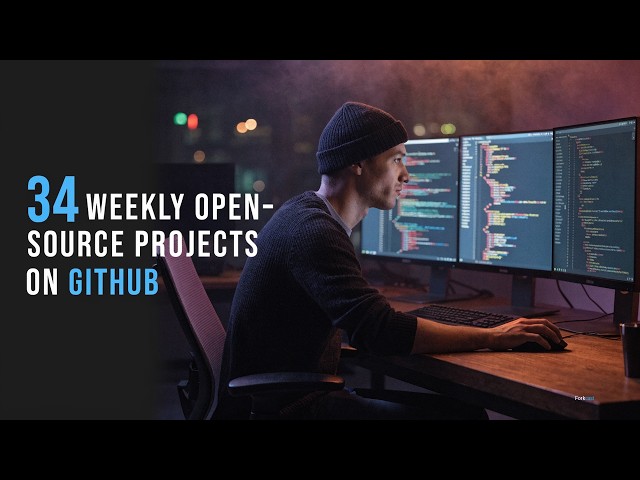 Forkcast Weekly #11: OpenCut, build-your-own-x, awesome-llm-apps, ossie, lingbot-map, hallmark