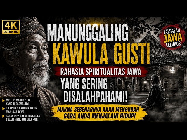 MANUNGGALING KAWULA GUSTI: The Misunderstood Secret of Javanese Spirituality! So This Is What It ...