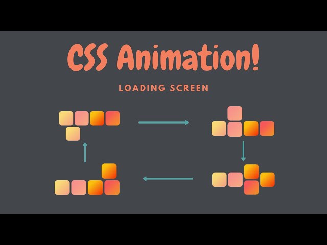 CSS Animation | Loading Screen | Tutorial