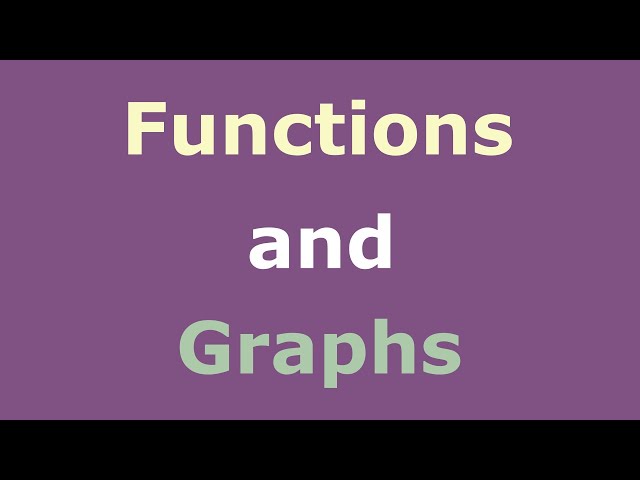 Functions | Coordinate Plane | Graphs Full Course