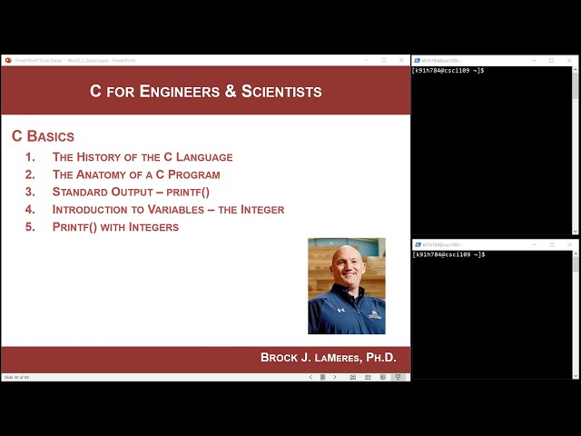 3.2 - C Integer Data Types and printf()