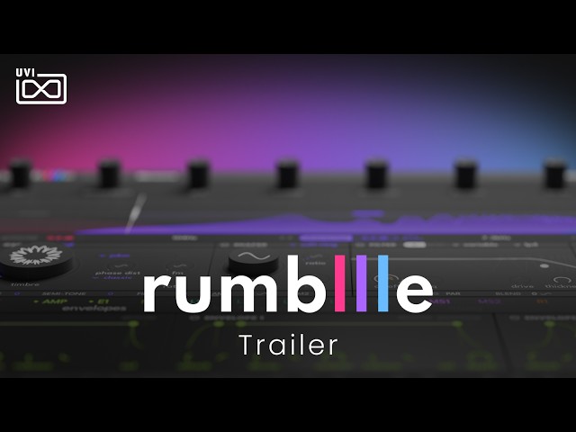 UVI Rumble | Trailer