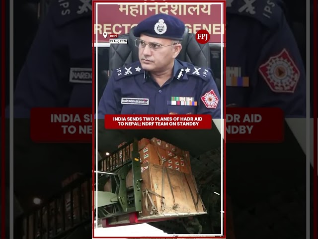 India Sends Two Planes Of HADR Aid To Nepal; NDRF Team On Standby
