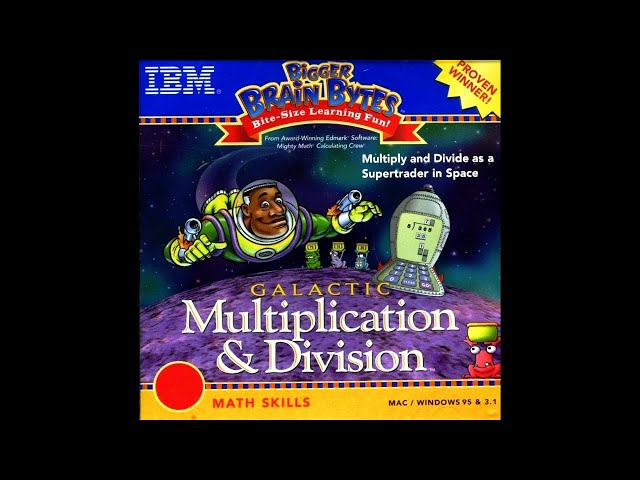 Bigger Brain Bytes: Galactic Multiplication & Division (1998) [PC, Windows] longplay