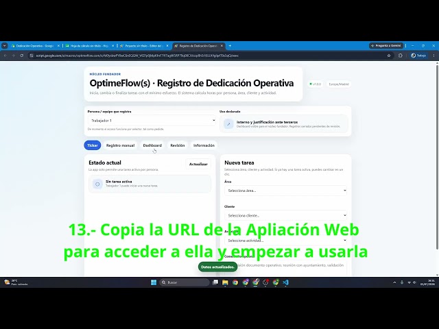 EL FICHAJE NO MUESTRA TU CARGA REAL DE TRABAJO