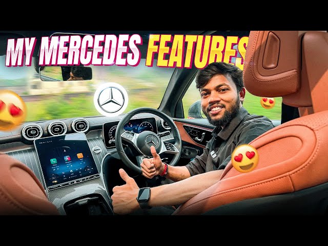 My Mercedes Features 😍 Mercedes GLC300 Full Review !!