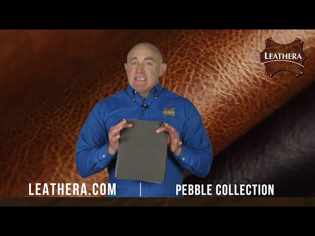 Leathera Pebble Leather Collection for Furniture Sofa Chairs Upholstery