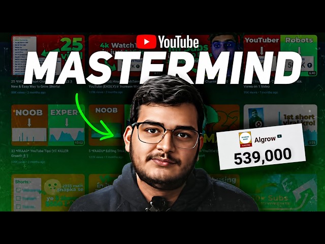 How @Algrow HACKED the YouTube Algorithm 🤯 | His Secret Growth Formula