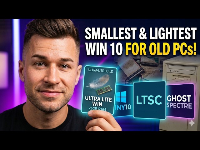 Smallest Windows 10 That Actually Works | 2GB RAM Test