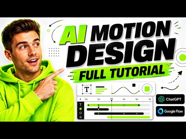 How to Make AI Motion Graphics with Google Flow + ChatGPT (FREE TUTORIAL)
