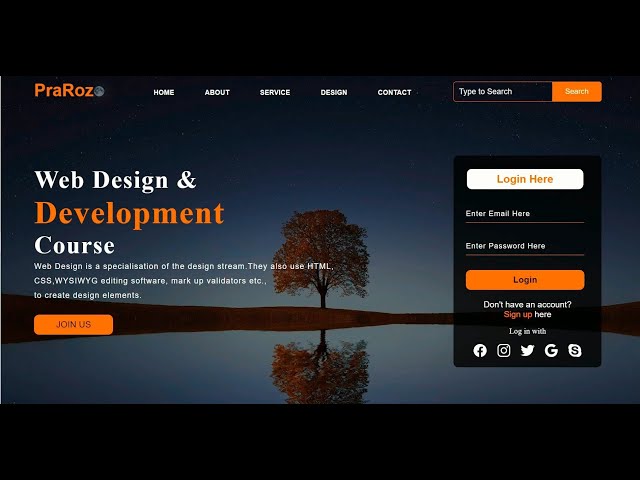 How To Make Responsive Website Using HTML & CSS Only | Step-By-Step Tutorial | PRAROZ
