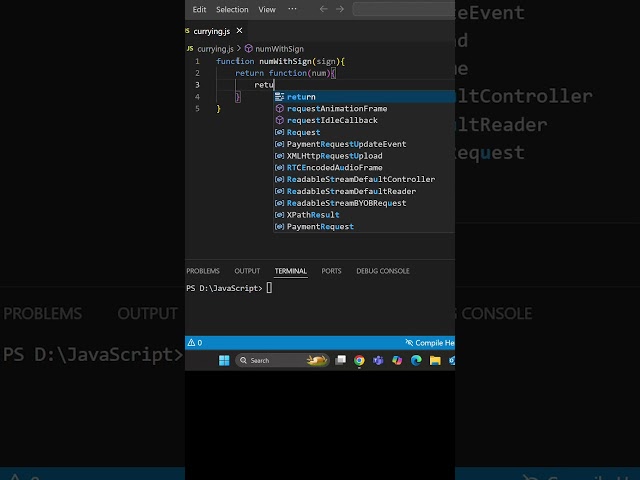 Easy way to understand JavaScript Currying with an example