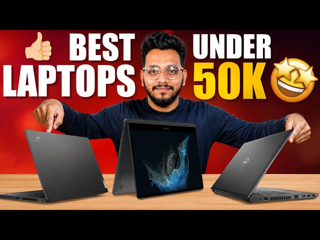 The ONLY 6 Best Laptops Under ₹50,000 in 2026 🔥 | Don't Buy Before Watching This!