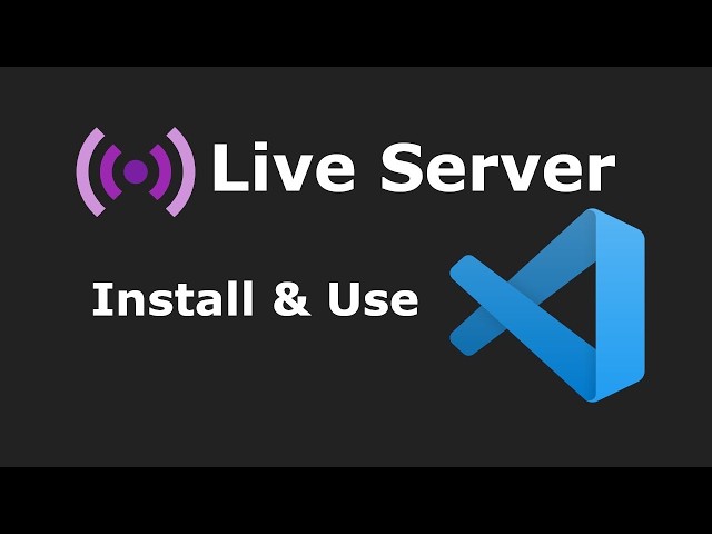 How to download & Setup live server in vscode