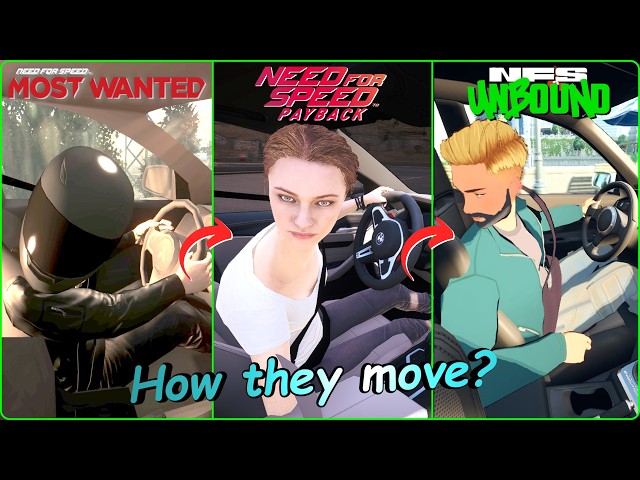 Evolution of MAIN Character MOVMENT in NFS (1998-2022)