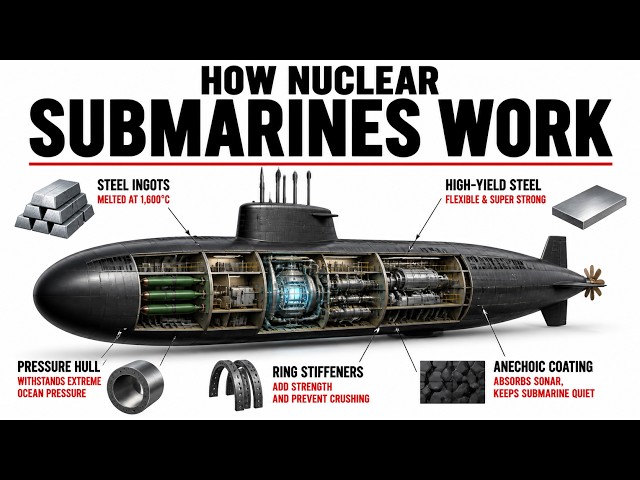 The Insane Engineering of Nuclear Submarines Explained