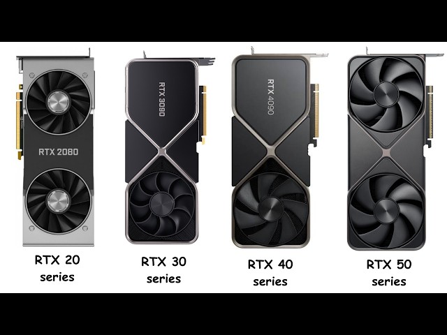 Every Invidia RTX series GPU's explained.