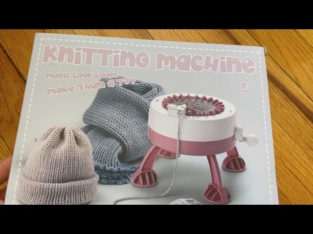 Testing: “Sentro” 22 needle knitting machine