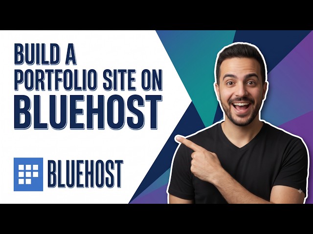 How To Build A Portfolio Or Resume Site On Bluehost (No Coding Needed) [Easy Guide]