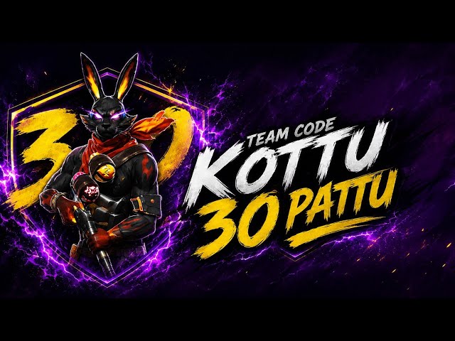 TEAM CODE KOTTU 30 PATTU