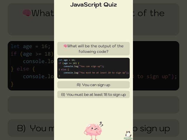 🧠What will be the output of the following code?
