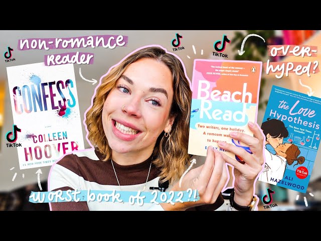 reading TikTok's MOST POPULAR ROMANCE books… am I romance reader now??! 👀💖