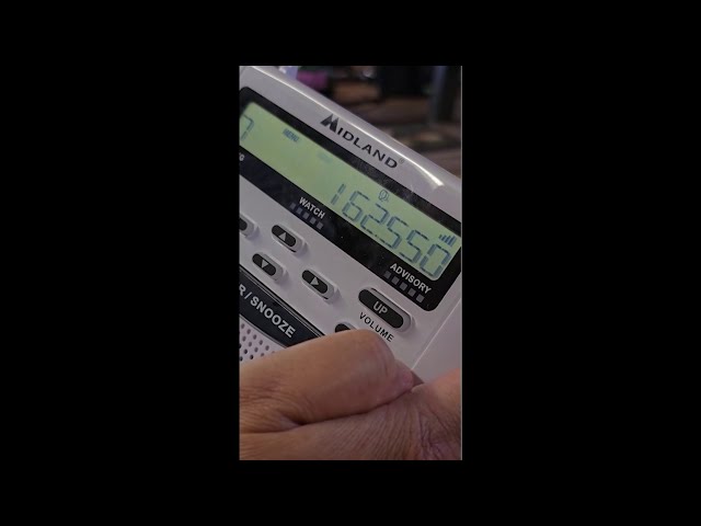 What is a NOAA weather radio and how does it work?