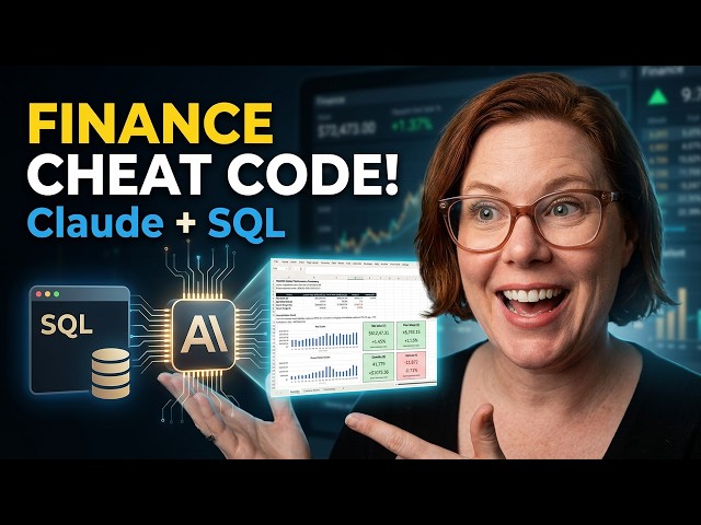 Claude For Finance: Claude Replaced My SQL Queries - Finance Analyst Cheat Code
