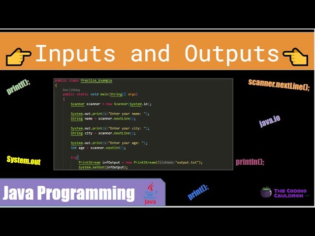 Java I/O Made Easy: Printing to Terminal and Files with System and Scanner