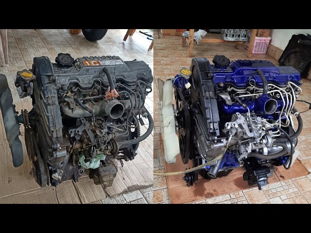 Toyota 1C Engine Full Restoration  (Toyota 1C 2C 3C Engine Restoration)