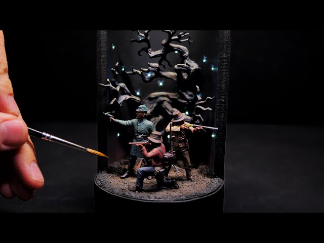 Killer Fireflies Diorama