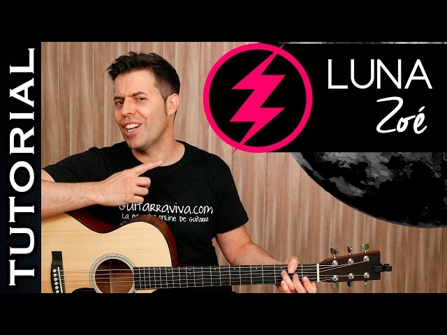 How to play LUNA by Zoé on guitar - complete tutorial PERFECT for guitar