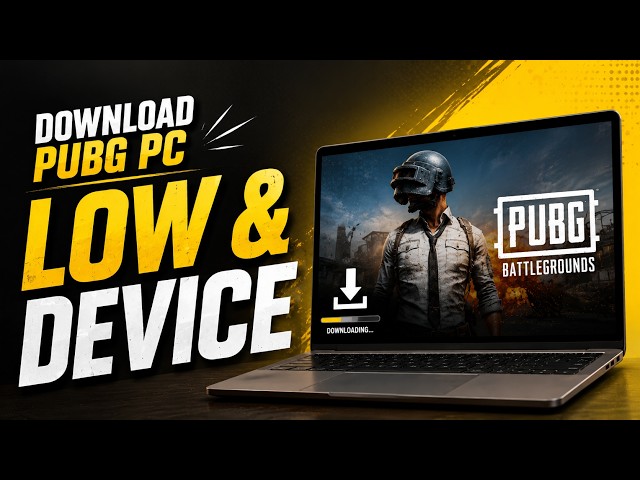How To Download & Play PUBG PC on Low End PC (Step-by-Step Guide) (No Cost!)