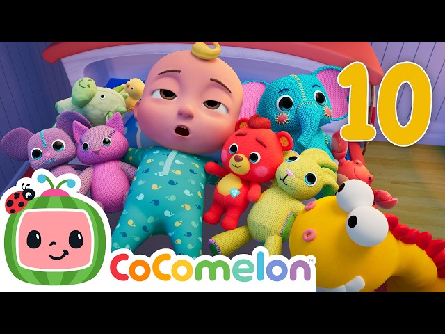 Ten in the Bed | Count and Sing with JJ and Friends | CoComelon Nursery Rhymes & Kids Songs