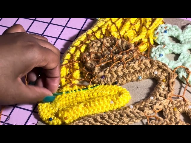 Irish lace “lacing up example”