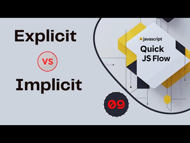 Explicit & Implicit Type Conversion in JavaScript | شرح بالعربى