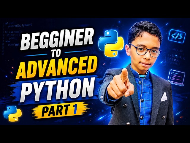 The Only Python Tutorial You Need: Beginner to Advanced