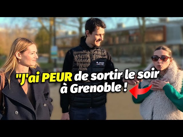 LA VIE ÉTUDIANTE A GRENOBLE ? (Études, sécurité, logement)