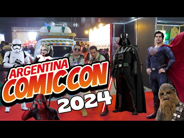 【5K】Recorriendo ARGENTINA COMIC CON 2024 FULL TOUR