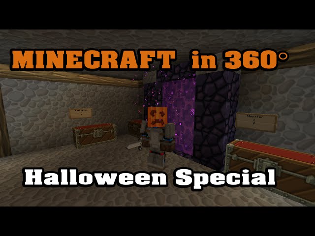 Minecraft in 360° [Halloween Special]