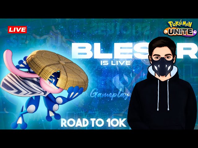 Pokémon Unite Live SUBSCRIBERS GAMES AnD RANK PUSH With BlestR | #PokémonUniteLive | BlestR Is Live⚡