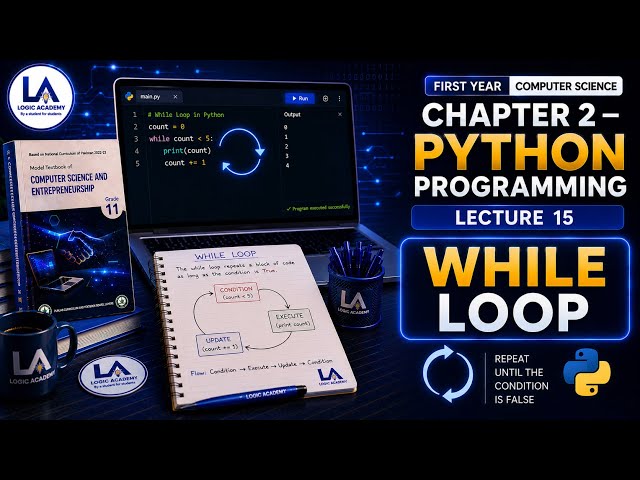 While loop 🔁 | Comp 11|Chp2 | LA💙🤍